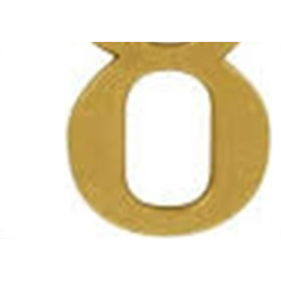 Numero Colonial Pvc Caiado 8 - Kit C/10
