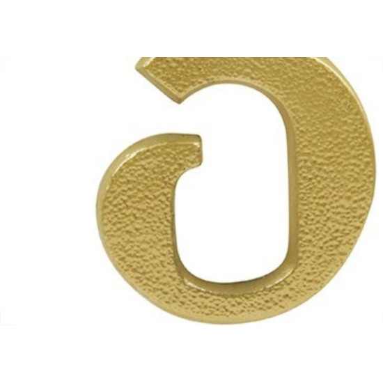 Numero Colonial Pvc Apartamento Caiado 3 - Kit C/10