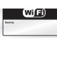 Placa Sinalizacao Aluminio 16X23 ''Wifi Insira Senha'' 150Ar