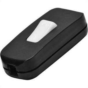 Interruptor Meio Cordao Lorenzetti Preto 1125 - N