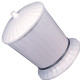 Lixeira Plastica Daivak 4,5 Litros Branco 167W