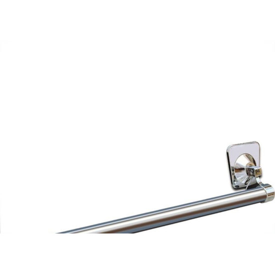 Acessorio Wc Daivak Toalha Barra Cromado Com Ventosa 165