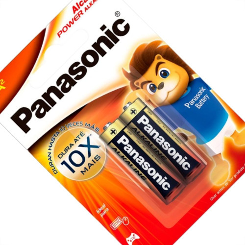 Pilha Panasonic Alcalina Pequena Aa Cartela 2 Pecas Lr6Xab/2B192 Pilha Panasonic Alcalina Pequena Aa Cartela 2 Pecas Lr6Xab/2B192