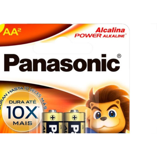 Pilha Panasonic Alcalina Pequena Aa Cartela 2 Pecas Lr6Xab/2B192 Pilha Panasonic Alcalina Pequena Aa Cartela 2 Pecas Lr6Xab/2B192