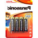 Pilha Panasonic Alcalina Pequena Aa Cartela 4 Pecas Lr6Xab/4B192 Pilha Panasonic Alcalina Pequena Aa Cartela 4 Pecas Lr6Xab/4B192