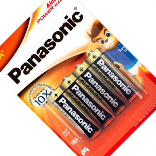 Pilha Panasonic Alcalina Pequena Aa Cartela 4 Pecas Lr6Xab/4B192 Pilha Panasonic Alcalina Pequena Aa Cartela 4 Pecas Lr6Xab/4B192