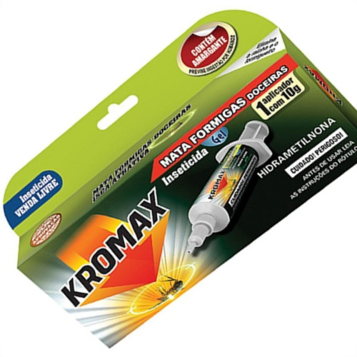 Anti Formiga Kromax Gel 10G Bisnaga 013-003 Anti Formiga Kromax Gel 10G Bisnaga 013-003