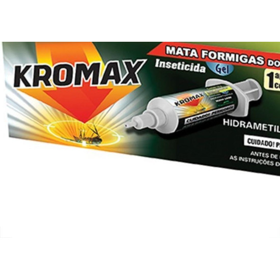 Anti Formiga Kromax Gel 10G Bisnaga 013-003 Anti Formiga Kromax Gel 10G Bisnaga 013-003