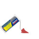 Rolo Poliester Roma Cinza 15Cm Com Cabo 430-15 Rolo Poliester Roma Cinza 15Cm Com Cabo 430-15