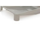 Bandeja De Plastico Roma 23Cm Cinza 4 2123