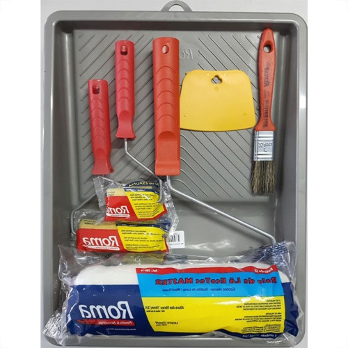 Kit Pintura Roma Flex Com 7Pecas 665 02 Kit Pintura Roma Flex Com 7Pecas 665 02