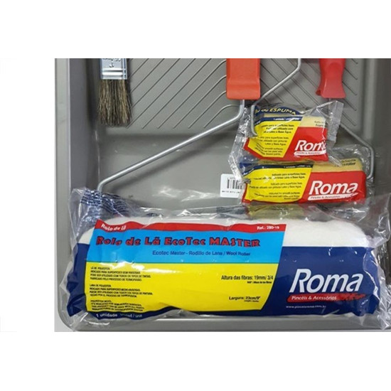 Kit Pintura Roma Flex Com 7Pecas 665 02 Kit Pintura Roma Flex Com 7Pecas 665 02