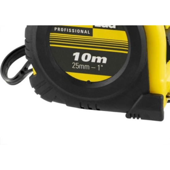 Trena Eda Emborrachada 10M/25Mm Com Trava +Ima 8Bn Trena Eda Emborrachada 10M/25Mm Com Trava +Ima 8Bn