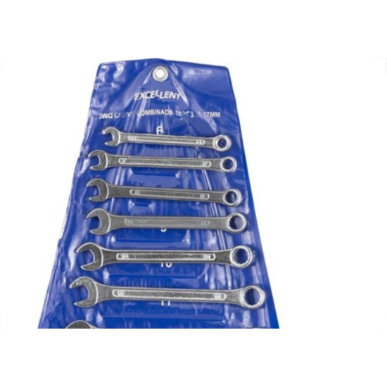 Chave Combinada Excellent 6A17Mm 10 Pecas 3Wq Chave Combinada Excellent 6A17Mm 10 Pecas 3Wq
