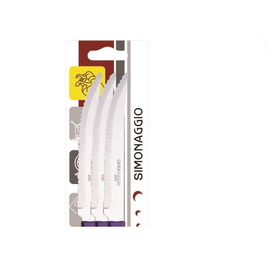Faca Simonaggio Mesa Pratika 3Pecas Berin 120.103.0301.004 Faca Simonaggio Mesa Pratika 3Pecas Berin 120.103.0301.004