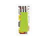 Garfo Simonagio Mesa Pratika 3 Pecas Verde 332/3 Garfo Simonagio Mesa Pratika 3 Pecas Verde 332/3