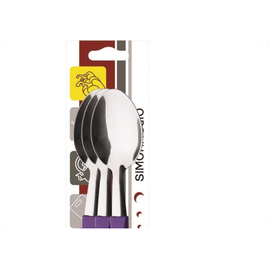 Colher Simonaggio Mesa Pratik 3Pecas Beringela 120.103.0101.004 Colher Simonaggio Mesa Pratik 3Pecas Beringela 120.103.0101.004