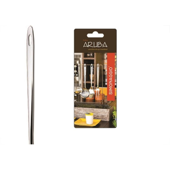 Escumadeira Simonaggio Aruba Inox Grande 260.441.0412.300 Escumadeira Simonaggio Aruba Inox Grande 260.441.0412.300