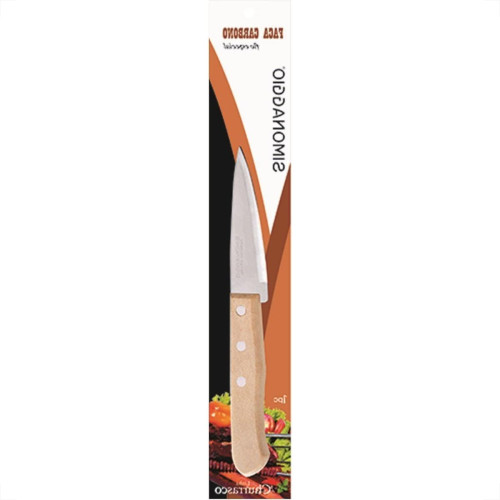 Faca Simonaggio Carbono Com Cabo Madeira 5'' 360.101.0319.401 Faca Simonaggio Carbono Com Cabo Madeira 5'' 360.101.0319.401
