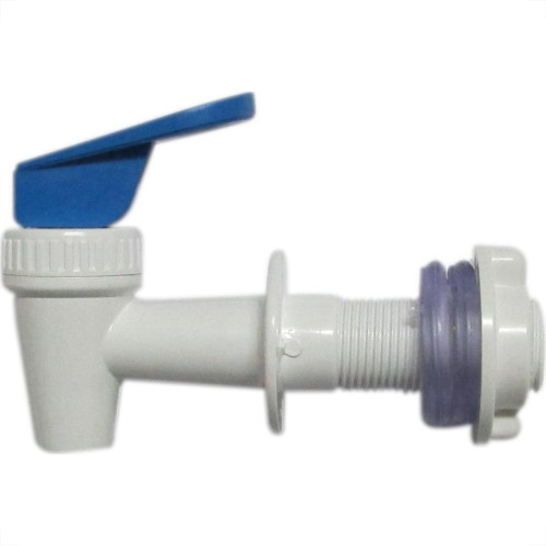 Torneira Filtro E Bebedouro Gama Alavanca Branca E Azul - Kit C/12 Torneira Filtro E Bebedouro Gama Alavanca Branca E Azul - Kit C/12