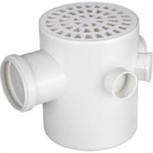 Caixa Sifonada Krona Branca Redonda 10X10X50 906