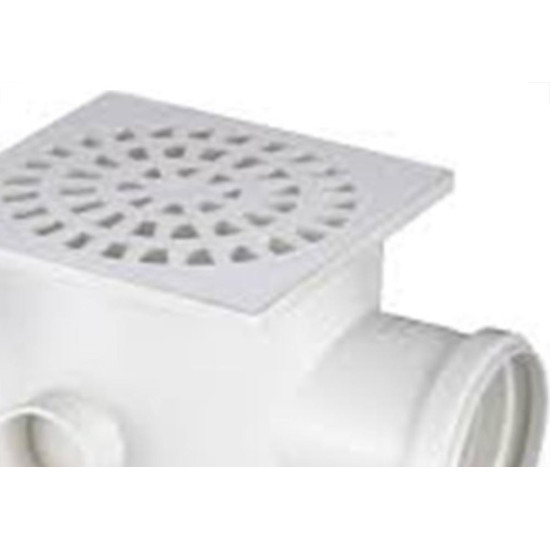 Caixa Sifonada Krona Branca Redonda 15X15X50 914