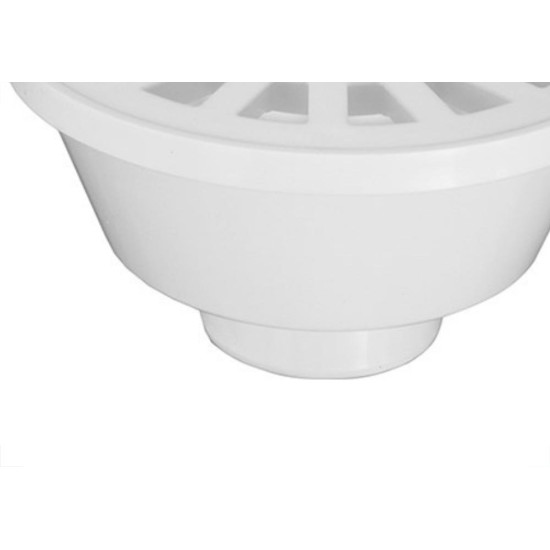 Ralo Sifonado Krona 100X38X40 Redonda Branco 922 Ralo Sifonado Krona 100X38X40 Redonda Branco 922