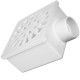 Ralo Sifonado Krona 100X52X40 Quadrada Branco 931 Ralo Sifonado Krona 100X52X40 Quadrada Branco 931