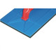 Desempenadeira Pvc Zumplast 12X22 Com Borracha Azul 2275 Desempenadeira Pvc Zumplast 12X22 Com Borracha Azul 2275