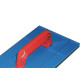 Desempenadeira Pvc Zumplast 12X22 Com Borracha Azul 2275 Desempenadeira Pvc Zumplast 12X22 Com Borracha Azul 2275