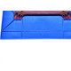Desempenadeira Pvc Zumplast 15X26 Lisa Azul 2367A