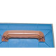 Desempenadeira Pvc Zumplast 12X22 Com Espuma Azul 2274