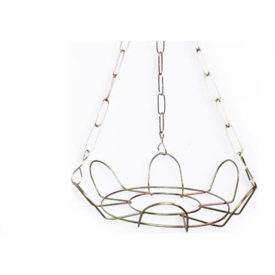 Suporte Para Vaso Iguatemi N.2 Margarida Suspenso Bicromatizado 449 Suporte Para Vaso Iguatemi N.2 Margarida Suspenso Bicromatizado 449