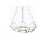 Suporte Para Vaso Iguatemi N.2 Margarida Suspenso Bicromatizado 449 Suporte Para Vaso Iguatemi N.2 Margarida Suspenso Bicromatizado 449