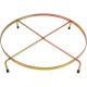 Suporte Para Vaso Iguatemi N.3 Rasteiro 24Cm Bicromatizado 104 - Kit C/5 Suporte Para Vaso Iguatemi N.3 Rasteiro 24Cm Bicromatizado 104 - Kit C/5