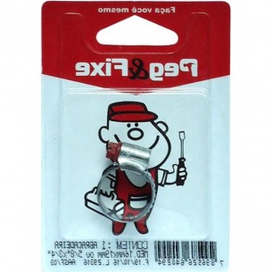 Cartela Abracadeira Rosca Sem Fim (B)5/8 X 3/4'' Peg&Fixe Com 1 Peca Aasf/03