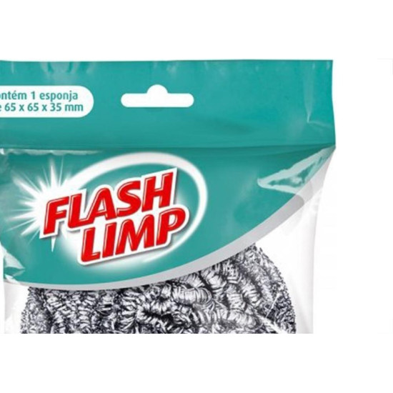 Esponja Flashlimp Para Limpeza Pesada Ea1409 Esponja Flashlimp Para Limpeza Pesada Ea1409