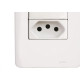 Kit C/5 - Conjunto Perlex Aros 4X2 Branco Com Placa(1Simp... Kit C/5 - Conjunto Perlex Aros 4X2 Branco Com Placa(1Simp...