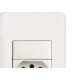 Kit C/5 - Conjunto Perlex Aros 4X2 Branco Com Placa(1Simp... Kit C/5 - Conjunto Perlex Aros 4X2 Branco Com Placa(1Simp...
