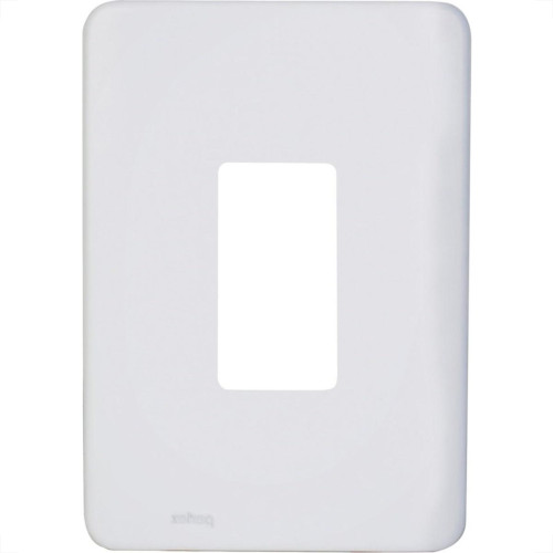 Placa Perlex Aros 4X2 (1 Modulo Vertical) 73Pl1V Placa Perlex Aros 4X2 (1 Modulo Vertical) 73Pl1V