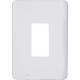 Placa Perlex Aros 4X2 (1 Modulo Vertical) 73Pl1V Placa Perlex Aros 4X2 (1 Modulo Vertical) 73Pl1V
