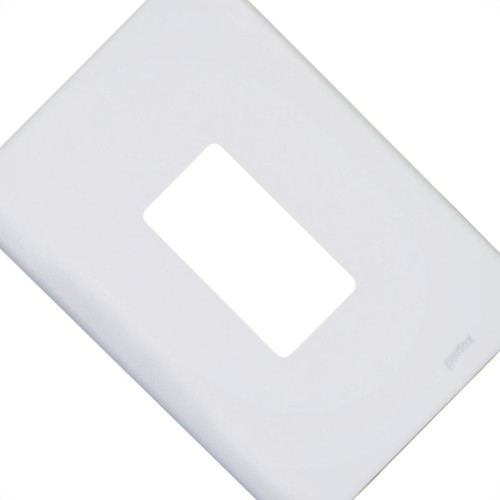 Placa Perlex Aros 4X2 (1 Modulo Vertical) 73Pl1V Placa Perlex Aros 4X2 (1 Modulo Vertical) 73Pl1V