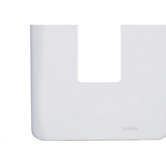 Placa Perlex Aros 4X2 (1 Modulo Vertical) 73Pl1V Placa Perlex Aros 4X2 (1 Modulo Vertical) 73Pl1V