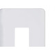 Placa Perlex Aros 4X2 (1 Modulo Vertical) 73Pl1V Placa Perlex Aros 4X2 (1 Modulo Vertical) 73Pl1V