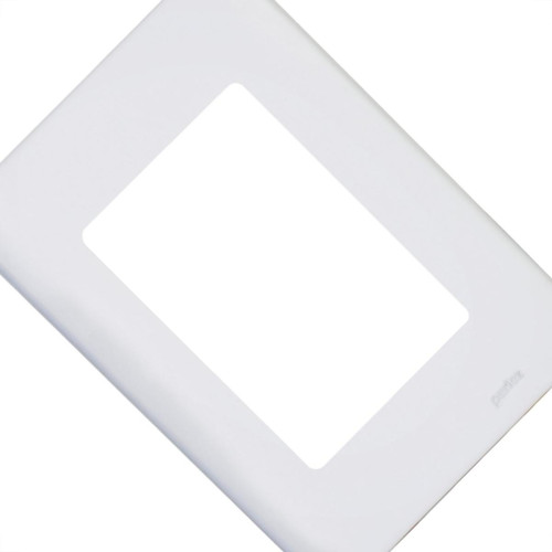 Placa Perlex Aros 4X2 (3 Modulos) 73Pl3 Placa Perlex Aros 4X2 (3 Modulos) 73Pl3