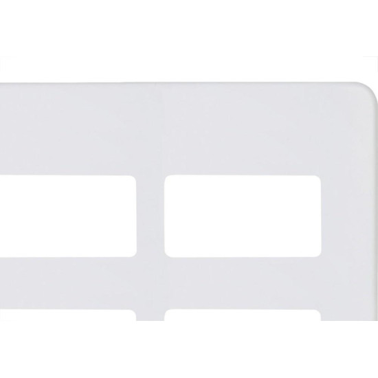 Placa Perlex Aros 4X4 (4 Modulos Distanciadas) 73Pl22S Placa Perlex Aros 4X4 (4 Modulos Distanciadas) 73Pl22S