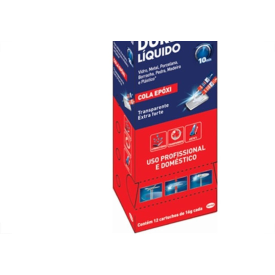 Durepoxi Loctite 16G Liquido 10Min Display Durepoxi Loctite 16G Liquido 10Min Display