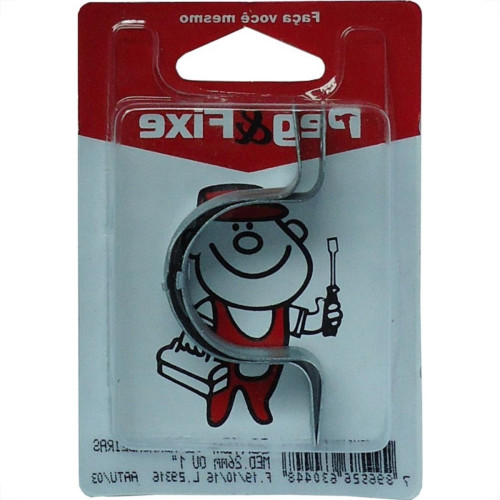 Cartela Abracadeira Tipo U 1'' Peg&Fixe Com 2 Pecas Aatu/03 Cartela Abracadeira Tipo U 1'' Peg&Fixe Com 2 Pecas Aatu/03