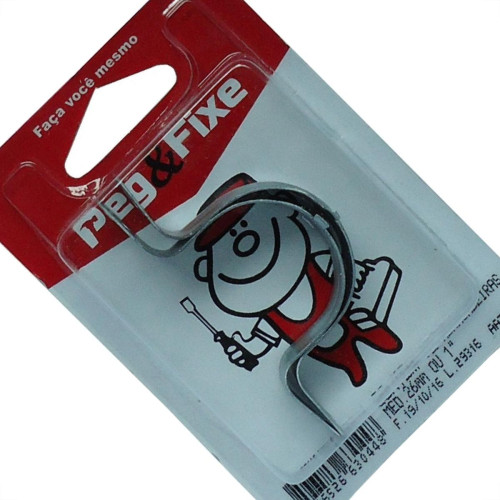 Cartela Abracadeira Tipo U 1'' Peg&Fixe Com 2 Pecas Aatu/03 Cartela Abracadeira Tipo U 1'' Peg&Fixe Com 2 Pecas Aatu/03