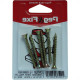 Cartela Parafuso Madeira Phillips Chata 5,0 X 50Mm Peg&Fixe 6 Pecas Apac/10 Cartela Parafuso Madeira Phillips Chata 5,0 X 50Mm Peg&Fixe 6 Pecas Apac/10